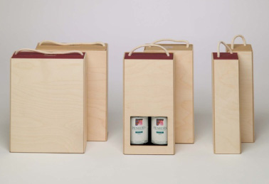 Fabricación de cajas de madera impresas
